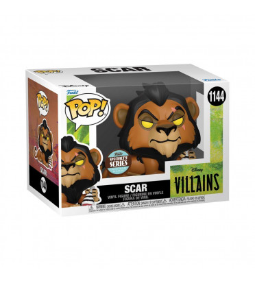 SCAR WITH MEAT / VILLAINS / FIGURINE FUNKO POP / EXCLUSIVE SPECIALTY SERIES