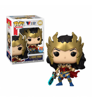 DEATH METAL WONDER WOMAN / WONDER WOMAN / FIGURINE FUNKO POP / EXCLUSIVE PX PREVIEW