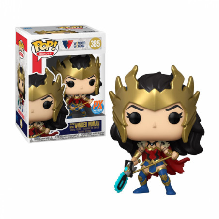 DEATH METAL WONDER WOMAN / WONDER WOMAN / FIGURINE FUNKO POP / EXCLUSIVE PX PREVIEW