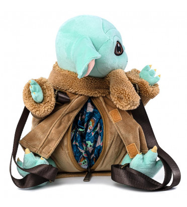 MINI SAC A DOS THE CHILD PLUSH / STAR WARS THE MANDALORIAN / LOUNGEFLY