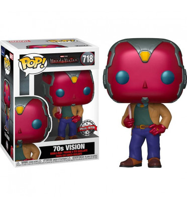 70S VISION / WANDAVISION / FIGURINE FUNKO POP / EXCLUSIVE SPECIAL EDITION