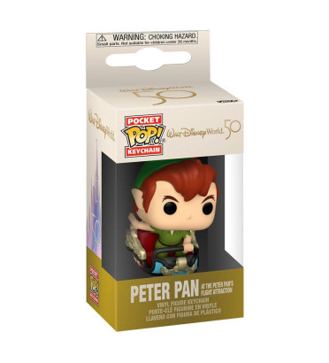 PETER PAN AT THE PETER PANS FLIGHT ATTRACTION / DISNEY WORLD / FUNKO POCKET POP PETER PAN AT THE PETER PANS FLIGHT ATTRACTION / DISNEY WORLD / FUNKO POCKET POP