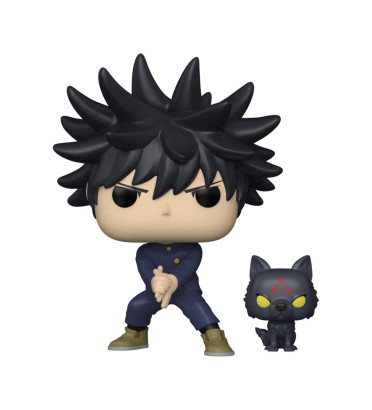 MEGUMI WITH DOG / JUJUTSU KAISEN / FIGURINE FUNKO POP MEGUMI WITH DOG / JUJUTSU KAISEN / FIGURINE FUNKO POP