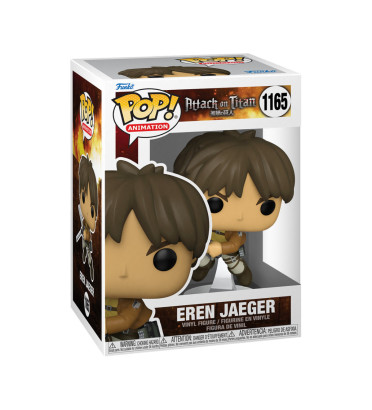 EREN JAEGER / ATTACK ON TITAN / FIGURINE FUNKO POP EREN JAEGER / ATTACK ON TITAN / FIGURINE FUNKO POP