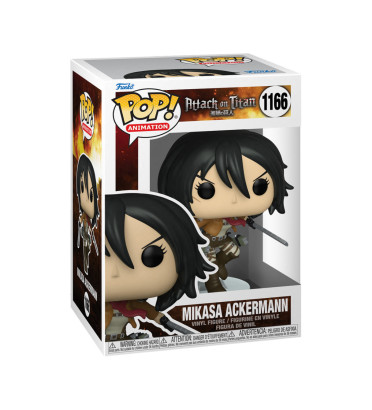 MIKASA ACKERMANN / ATTACK ON TITAN / FIGURINE FUNKO POP MIKASA ACKERMANN / ATTACK ON TITAN / FIGURINE FUNKO POP