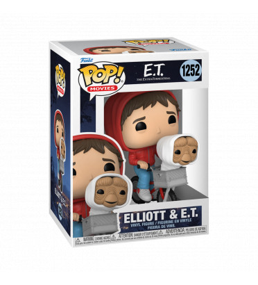 ELLIOTT ET E.T IN BIKE BASKET / E.T. / FIGURINE FUNKO POP