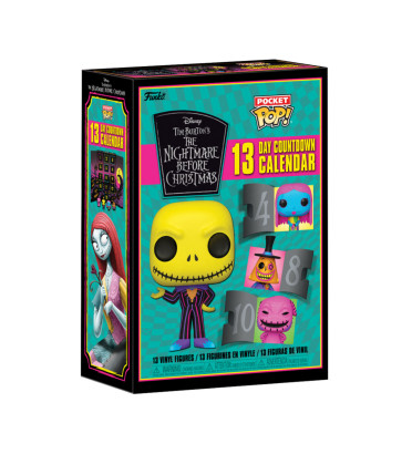 CALENDRIER DE LAVENT HALLOWEEN BLACKLIGHT / LETRANGE NOEL DE MR JACK / FIGURINE FUNKO POP CALENDRIER DE LAVENT HALLOWEEN BLACKLIGHT / LETRANGE NOEL DE MR JACK / FIGURINE FUNKO POP