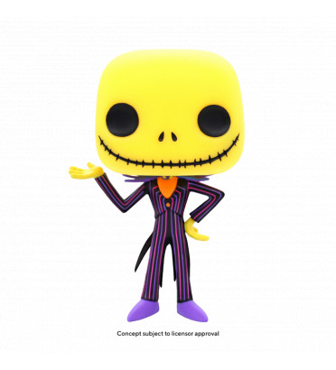 JACK SKELLINGTON BLACKLIGHT / LETRANGE NOEL DE MR JACK / FIGURINE FUNKO POP