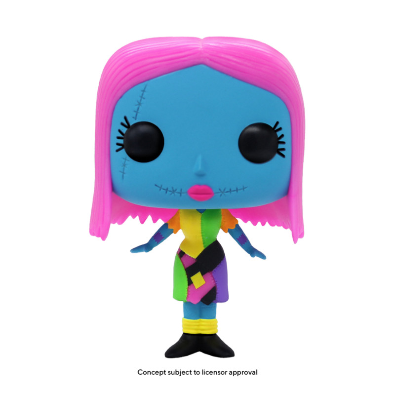 SALLY BLACKLIGHT / LETRANGE NOEL DE MR JACK / FIGURINE FUNKO POP