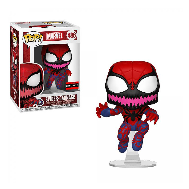 SPIDER CARNAGE / MARVEL / FIGURINE FUNKO POP / EXCLUSIVE AAA ANIME