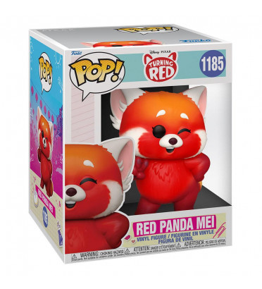 RED PANDA MEI OVERSIZED / ALERTE ROUGE / FIGURINE FUNKO POP