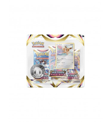 PACK 3 BOOSTERS EVOLI ASTRES RADIEUX / CARTE POKEMON VF