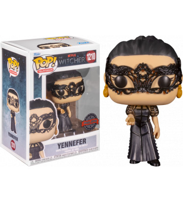 YENNEFER WITH MASK / THE WITCHER NETFLIX / FIGURINE FUNKO POP