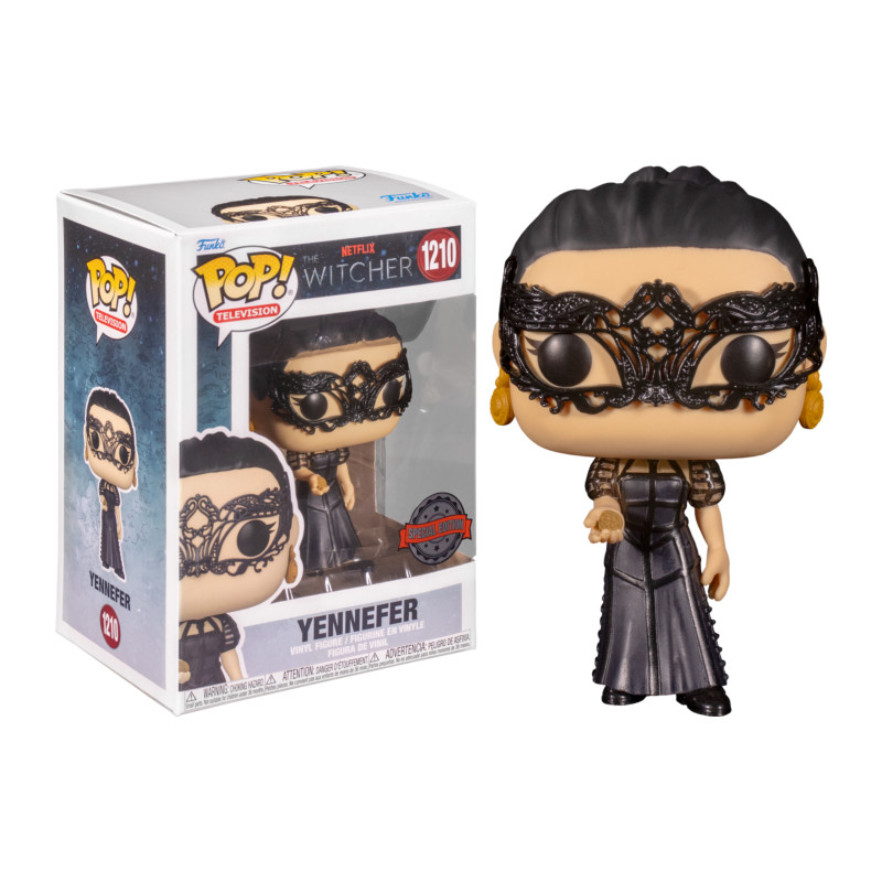 YENNEFER WITH MASK / THE WITCHER NETFLIX / FIGURINE FUNKO POP