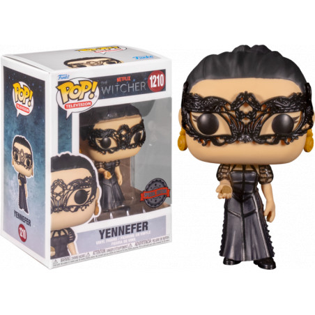 YENNEFER WITH MASK / THE WITCHER NETFLIX / FIGURINE FUNKO POP