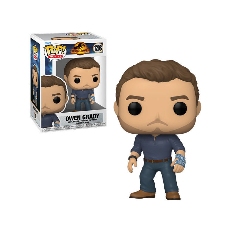 OWEN GRADY / JURASSIC WORLD DOMINION / FIGURINE FUNKO POP