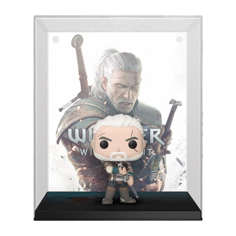 GERALT GAMES COVER / THE WITCHER / FIGURINE FUNKO POP / EXCLUSIVE SPECIAL EDITION