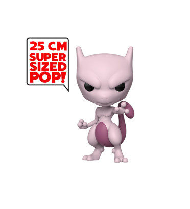 MEWTWO SUPER OVERSIZED / POKEMON / FIGURINE FUNKO POP