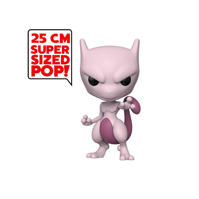 MEWTWO SUPER OVERSIZED / POKEMON / FIGURINE FUNKO POP