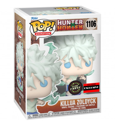 KILLUA ZOLDYCK GODSPEED / HUNTER X HUNTER / FIGURINE FUNKO POP / EXCLUSIVE AAA ANIME / CHASE