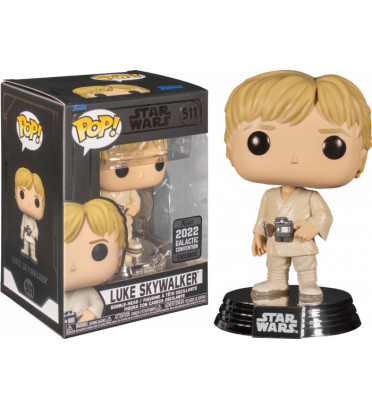 LUKE SKYWALKER / STAR WARS / FIGURINE FUNKO POP / EXCLUSIVE GALACTIC CONVENTION