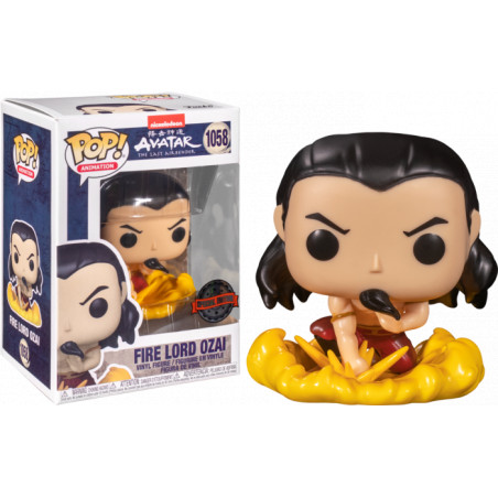 FIRE LORD OZAI / AVATAR NICKELODEON / FIGURINE FUNKO POP / EXCLUSIVE SPECIAL EDITION