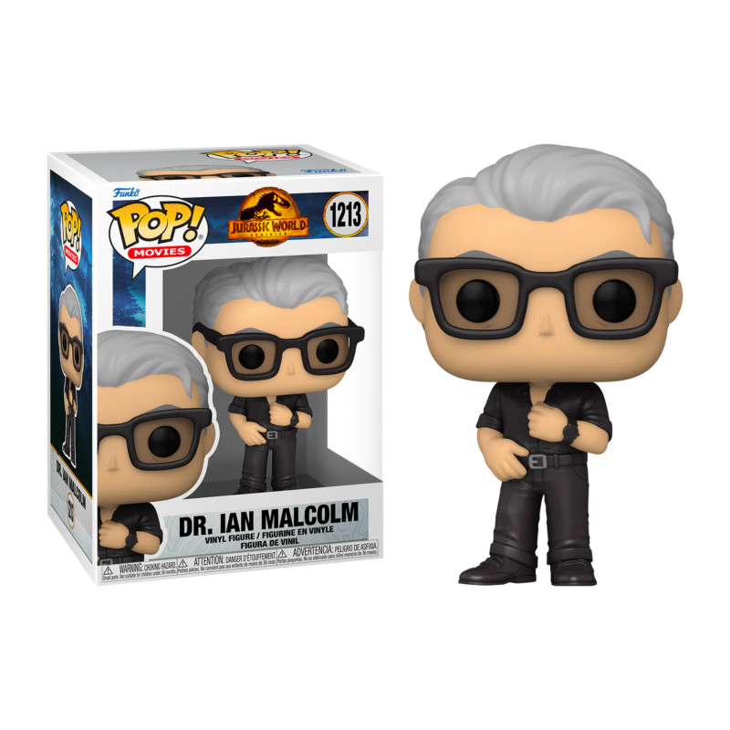 DR IAN MALCOLM / JURASSIC PARK DOMINION / FIGURINE FUNKO POP