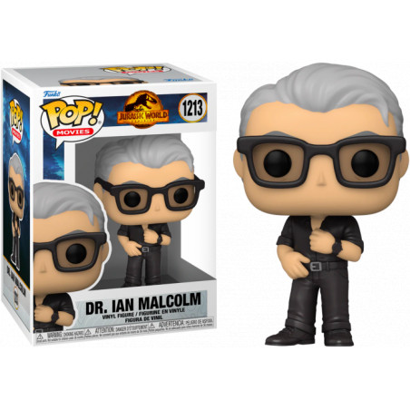 DR IAN MALCOLM / JURASSIC WORLD DOMINION / FIGURINE FUNKO POP