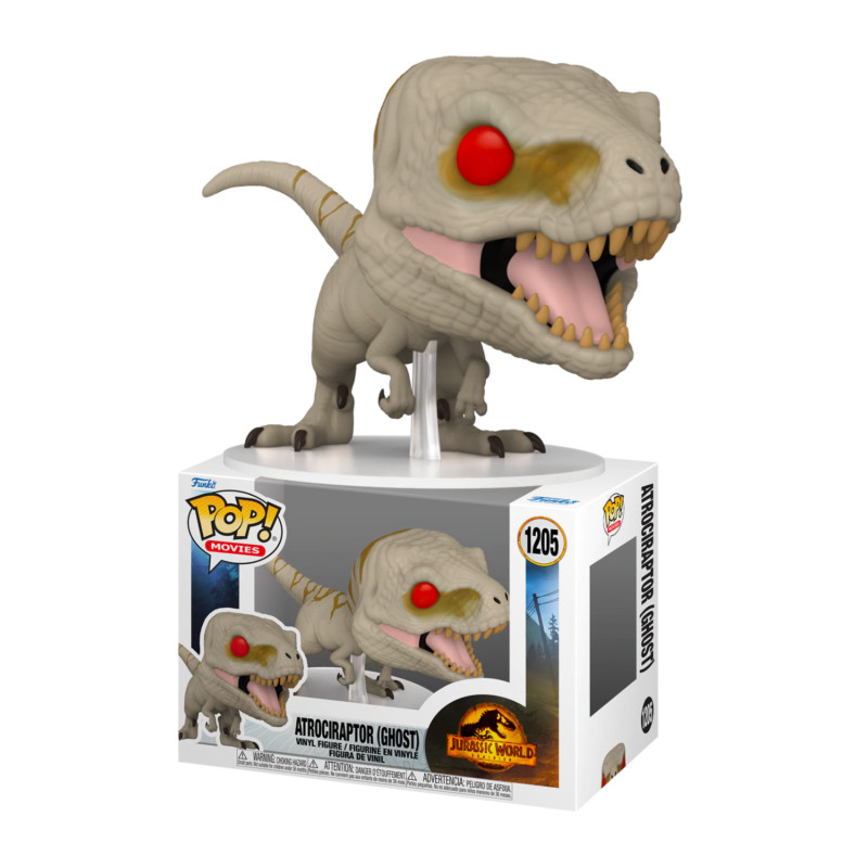 ATROCIRAPTOR GHOST / JURASSIC WORLD DOMINION / FIGURINE FUNKO POP