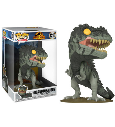 GIGANOTOSAURUS SUPER OVERSIZED / JURASSIC WORLD DOMINION / FIGURINE FUNKO POP GIGANOTOSAURUS SUPER OVERSIZED / JURASSIC WORLD DOMINION / FIGURINE FUNKO POP