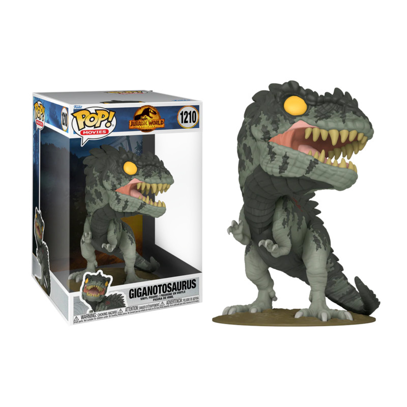 GIGANOTOSAURUS SUPER OVERSIZED / JURASSIC WORLD DOMINION / FIGURINE FUNKO POP