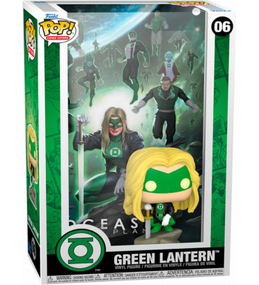 GREEN LANTERN COVER / DCEASED GREEN LANTERN / FIGURINE FUNKO POP