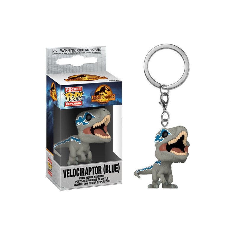 VELOCIRAPTOR BLUE / JURASSIC WORLD DOMINION / FUNKO POCKET POP