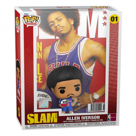 ALLEN IVERSON COVER / SLAM / FIGURINE FUNKO POP