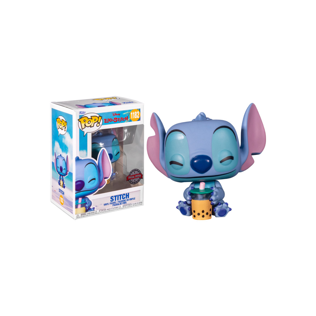 Figurine Stich With Boba / Lilo Et Stitch / Funko Pop Disney 1182