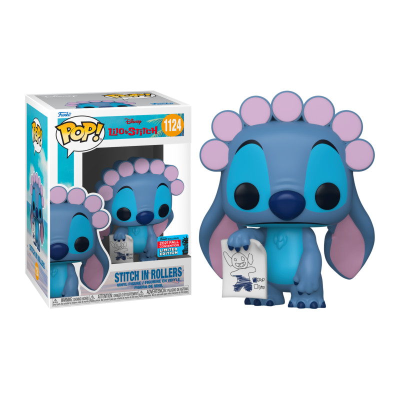 STITCH IN ROLLERS / LILO ET STITCH / FIGURINE FUNKO POP / EXCLUSIVE NYCC 2021