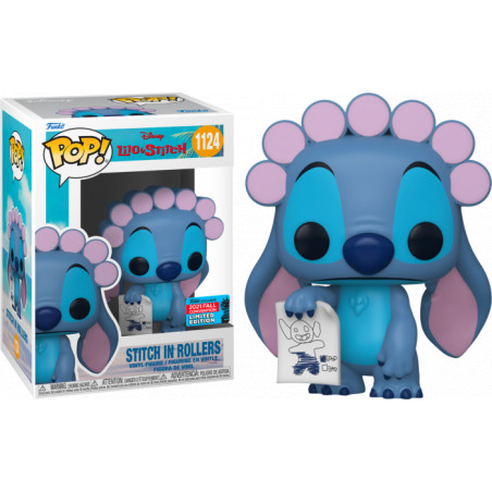 STITCH IN ROLLERS / LILO ET STITCH / FIGURINE FUNKO POP / EXCLUSIVE NYCC 2021