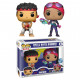 2 PACK RYU ET BRITE BOMBER / FORTNITE / FIGURINE FUNKO POP