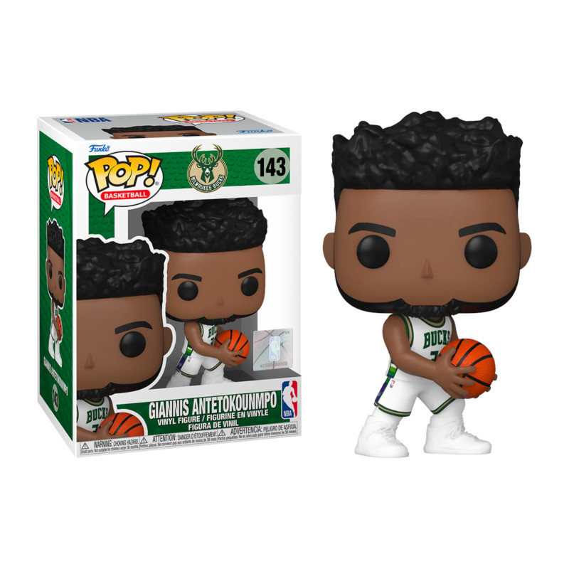 GIANNIS ANTETOKOUNMPO CITY EDITION 2021 / MILWAUKEE BUCKS / FIGURINE FUNKO POP