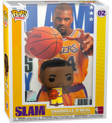 SHAQUILLE ONEAL COVER / SLAM / FIGURINE FUNKO POP