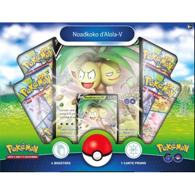 COFFRET NOADKOKO DALOLA POKEMON GO / CARTE POKEMON VF