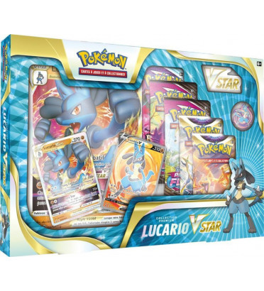 COFFRET LUCARIO VSTAR / CARTE POKEMON VF