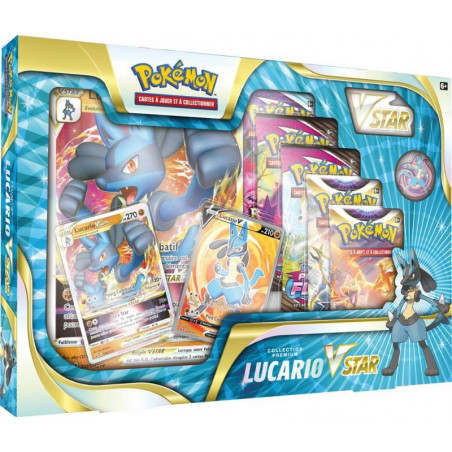 COFFRET LUCARIO VSTAR / CARTE POKEMON VF