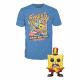 T-SHIRT L AVEC POP BOB LEPONGE BAND / BOB LEPONGE / FIGURINE FUNKO POP / EXCLUSIVE SPECIAL EDITION