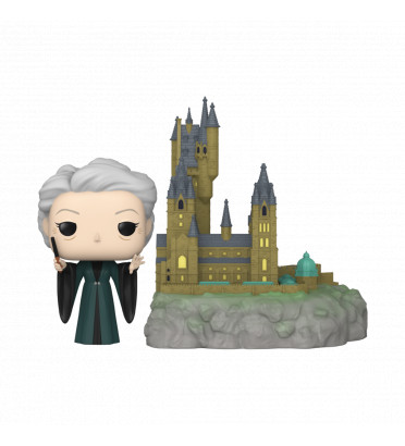 MINERVA MC GONAGALL WITH HOGWARTS / HARRY POTTER / FIGURINE FUNKO POP