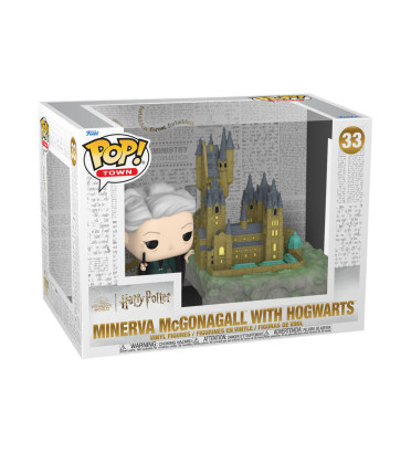 MINERVA MC GONAGALL WITH HOGWARTS / HARRY POTTER / FIGURINE FUNKO POP MINERVA MC GONAGALL WITH HOGWARTS / HARRY POTTER / FIGURINE FUNKO POP
