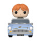 RON WEASLEY IN FLYING CAR / HARRY POTTER / FIGURINE FUNKO POP