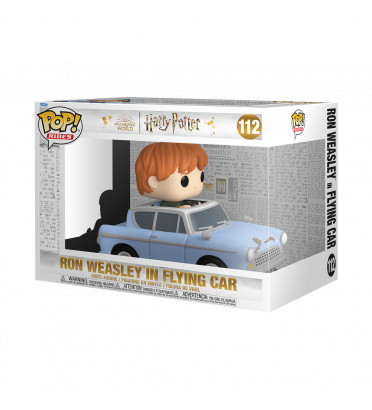 RON WEASLEY IN FLYING CAR / HARRY POTTER / FIGURINE FUNKO POP