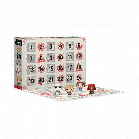 CALENDRIER DE L'AVENT STAR WARS HOLIDAY 2022 / STAR WARS / FIGURINE FUNKO POP