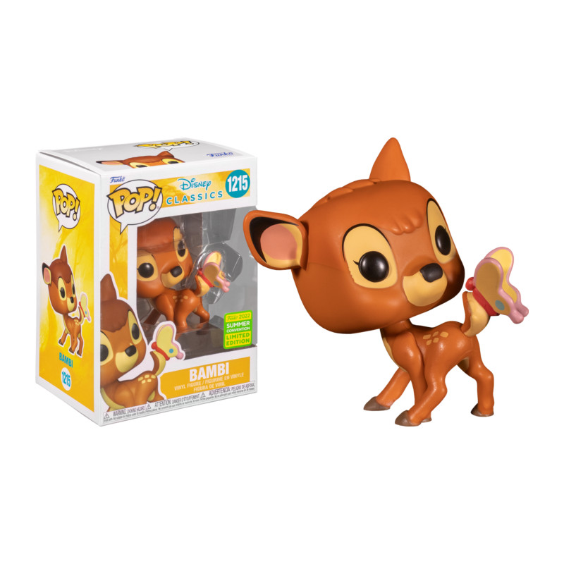 BAMBI WITH BUTTERFLY / BAMBI / FIGURINE FUNKO POP / EXCLUSIVE SDCC 2022